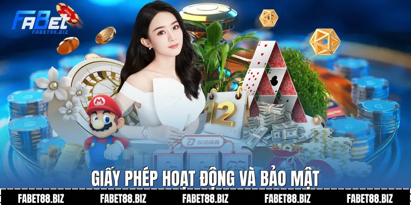 Giấy phép hoạt động và bảo mật