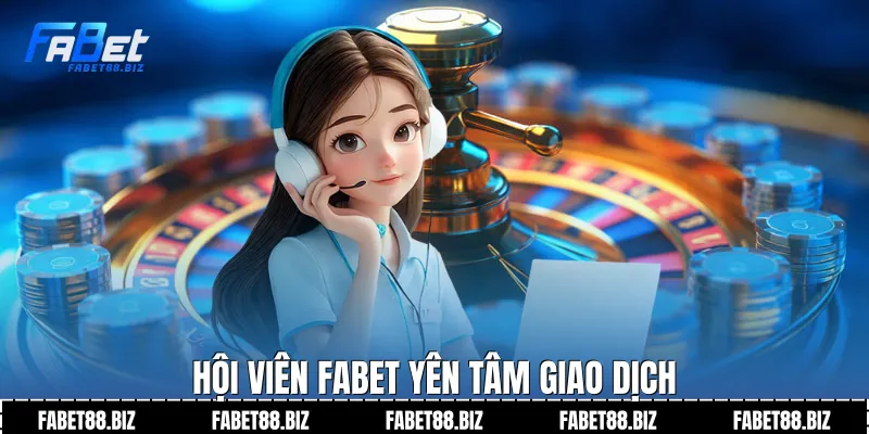 Hội viên Fabet yên tâm giao dịch