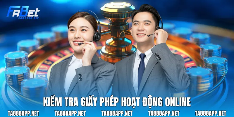 Kiểm tra giấy phép hoạt động online