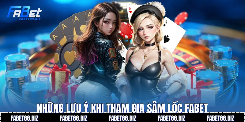 Những lưu ý khi tham gia Sâm lốc Fabet