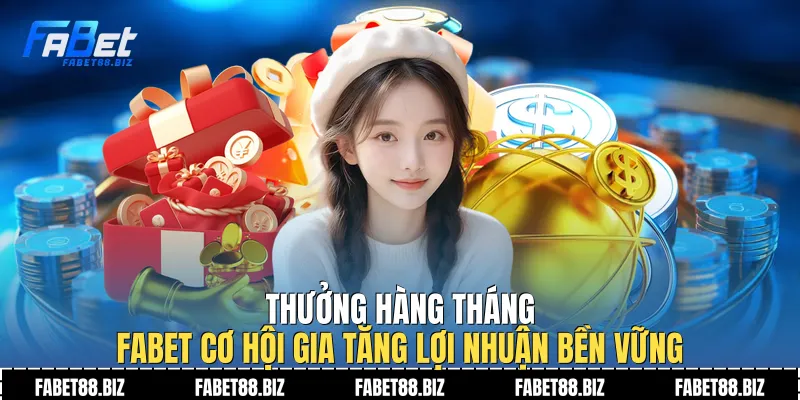 Thưởng Hàng Tháng Fabet